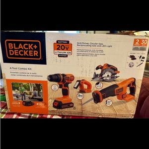 Black & Decker four tool combo kit
